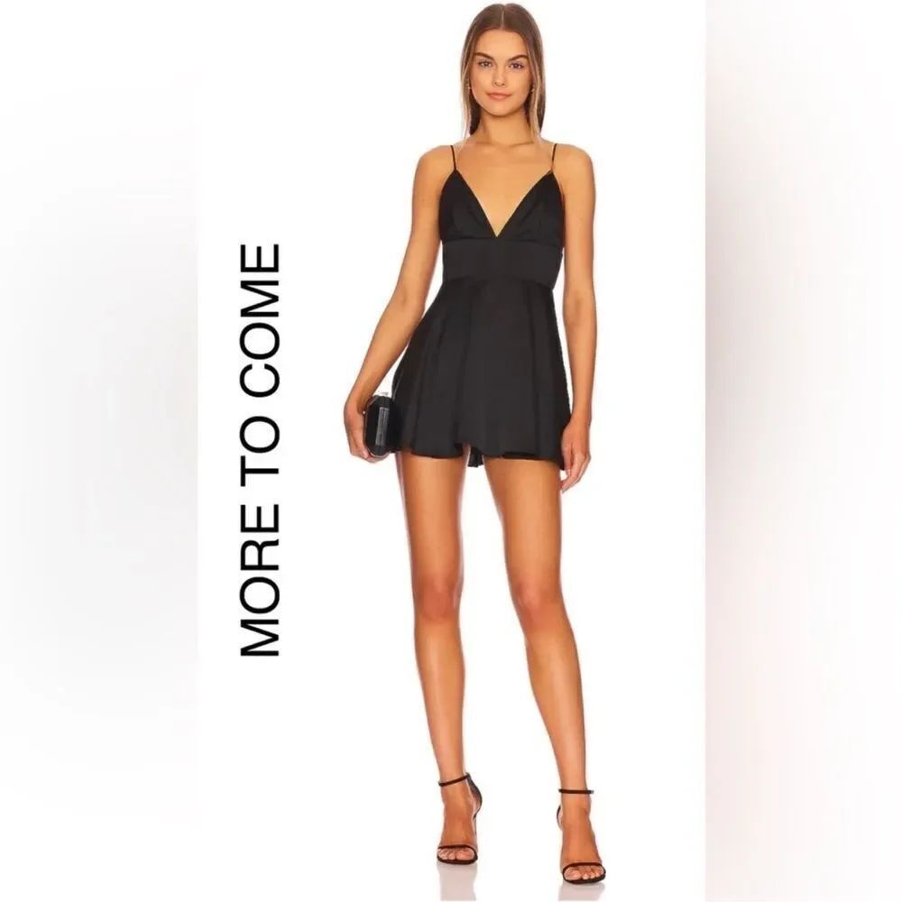 Revolve More to Come black mini dress new Small